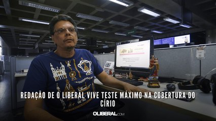 Redação de O Liberal vive teste máximo na cobertura do Círio