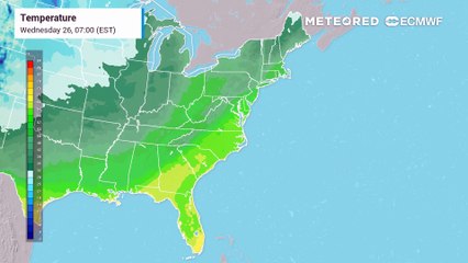 Cold air is diving deep into the country as a major pattern shift develops.