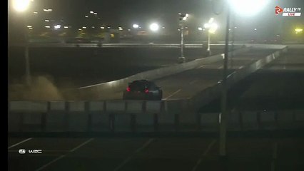 WRC 2025 Arabi Saoudia SS1 Solberg Hit Bank