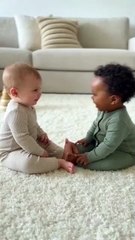 Two adorable babies #ai  #baby #cute #viralreels #love