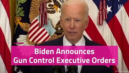 Biden Announces Gun Control Executive Orders