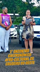 Cruzeiro do Oeste celebra encontro afro-gastronômico que destaca cultura, tradição e identidade