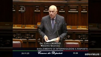 Famiglia nel bosco, Nordio: se ci sono profili disciplinari, agirò