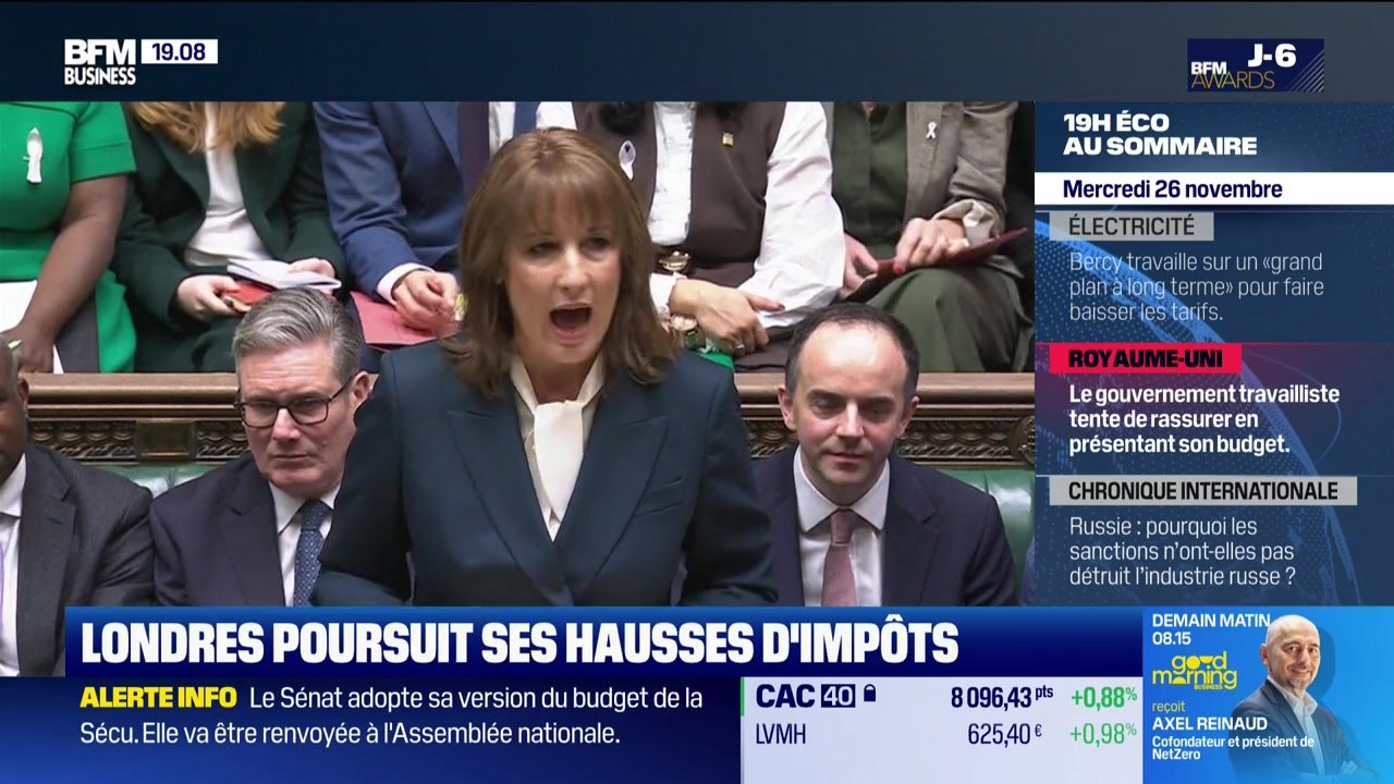 Le 19h Eco - Mercredi 26 novembre