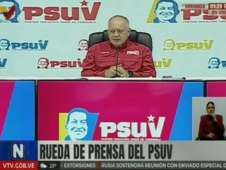 Sec. Gral. PSUV Cabello: El partido se pone al frente en vanguardia como siempre ha sido en 27 años