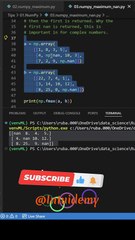 NumPy: Maximum Number in Two Arrays: np.fmax - Part Three.