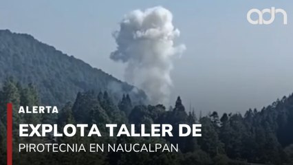 🚨¡Última Hora! Reportan explosión de un taller de pirotecnia, hay un fallecido