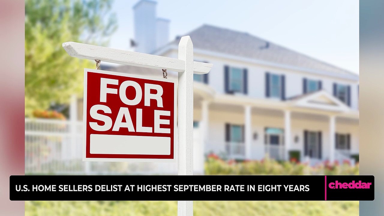 U.S. Home Sellers Delist at Highest September Rate in Eight Years