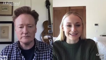 Sophie Turner on How She and Joe Jonas Are Spending Their Time Quarantining | THR News