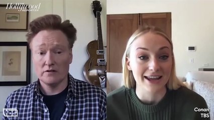 Sophie Turner on How She and Joe Jonas Are Spending Their Time Quarantining | THR News