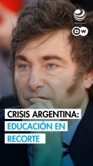 Los recortes educativos llegan a las aulas en Argentina