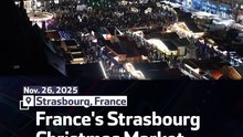 France's Strasbourg Christmas Market Opens to Crowds