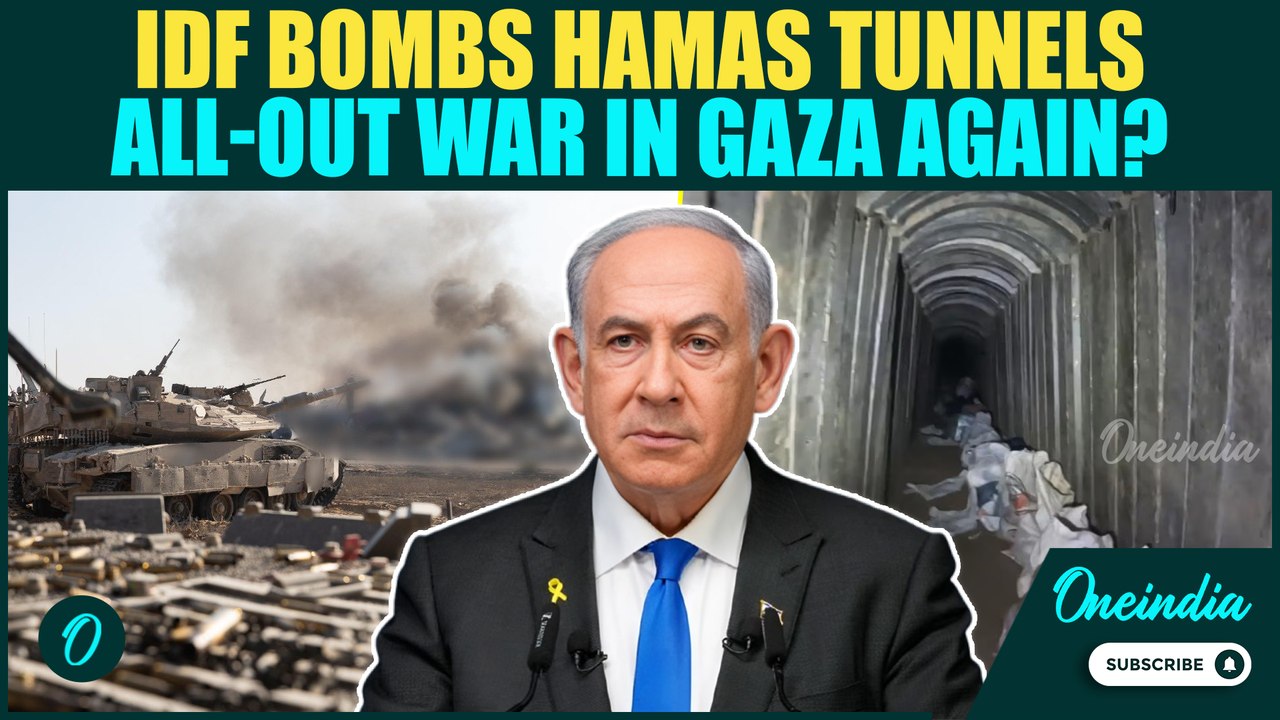 VIDEO: Israel’s DEADLY Strike on Hamas Tunnels...