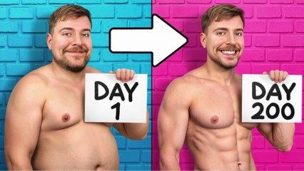 MrBeast Lose 100 LBs, Win $250,000!