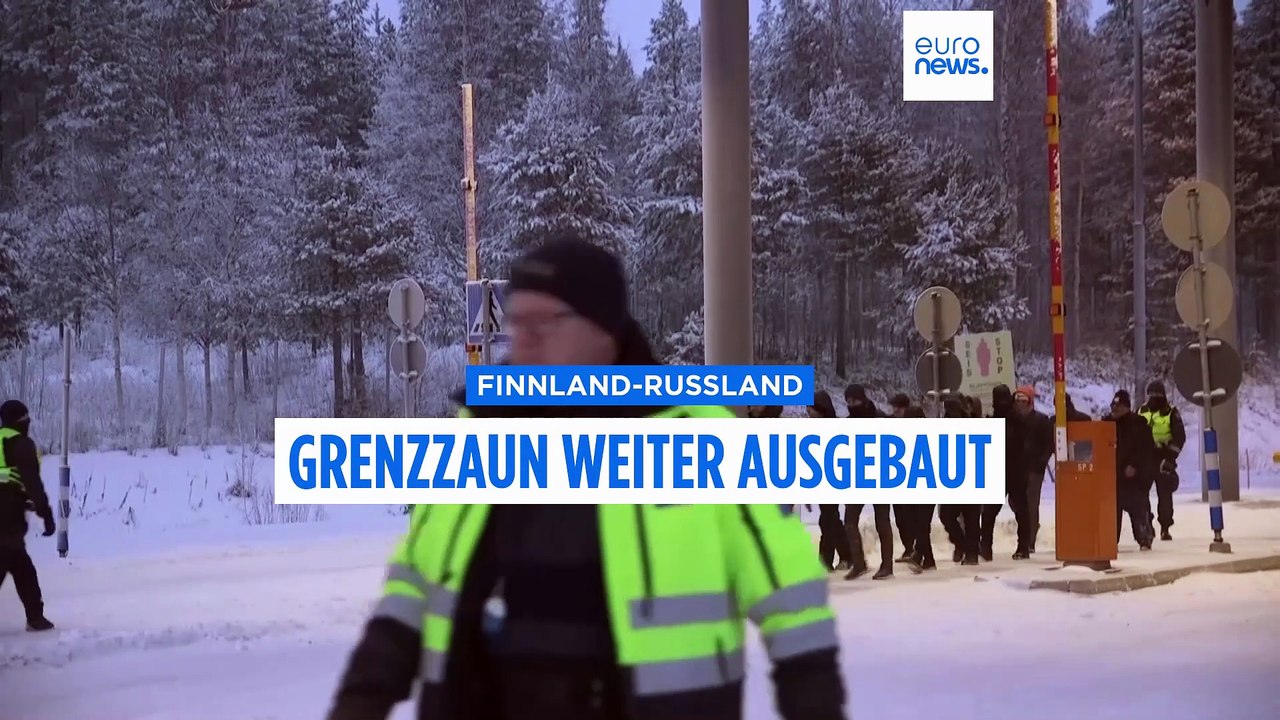 Finnlands Grenzzaun zu Russland gegen illegale Immigration: In Lappland liegt das größte Problem