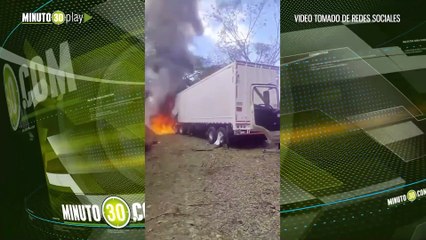Atentado sobre la vía Panamericana deja un muerto y dos heridos
