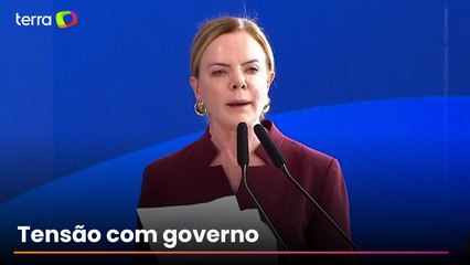 Ausência de Motta e Alcolumbre não ofusca apoio ao PL do Imposto de Renda, diz Gleisi Hoffmann