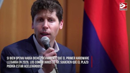 Afirma Sam Altman de OpenAI que el diseño de Jony Ive para un producto físico de IA es 'tan simple y hermoso'