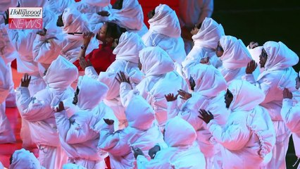 Rihanna Leads Vibrant Super Bowl LVII Halftime Show With Iconic Hits & Reveals Baby Bump | THR News