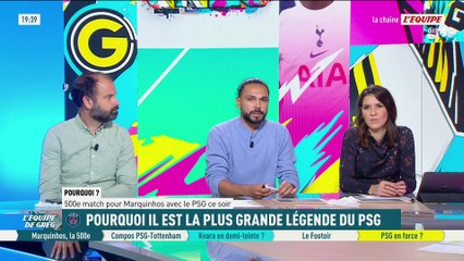 Pourquoi Marquinhos c’est LA plus grande légende du PSG ! - L'Équipe de Greg - extrait