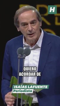El emocionante mensaje de Isaías Lafuente sobre los becarios: No les dejamos crecer, les cortamos las alas