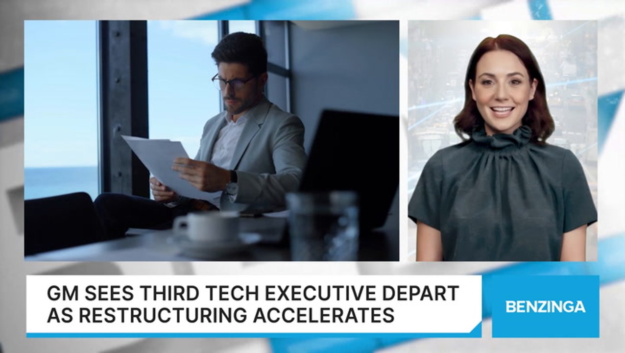 GM Sees Third Tech Executive Depart As Restructuring Accelerates