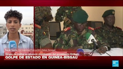 Informe desde Dakar: militares en Guinea-Bissau detienen al presidente Umaro Embaló