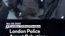 London Police Arrest Palestine Action Supporters