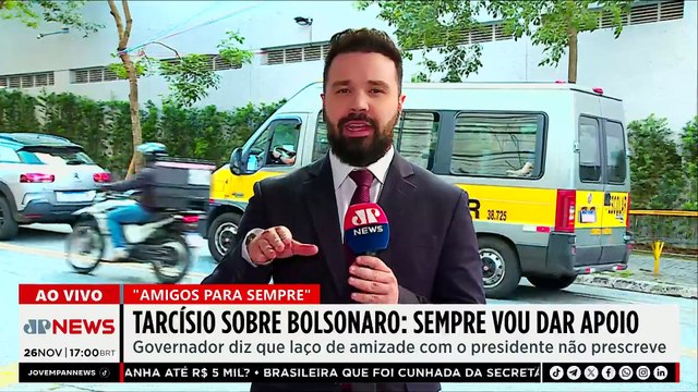 Tarcísio sobre eleições 2026: “Eu quero ajudar, não preciso ser protagonista”