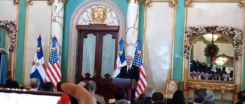 Abinader agradece respaldo de EE. UU. y lanza mensaje firme contra el narcotráfico