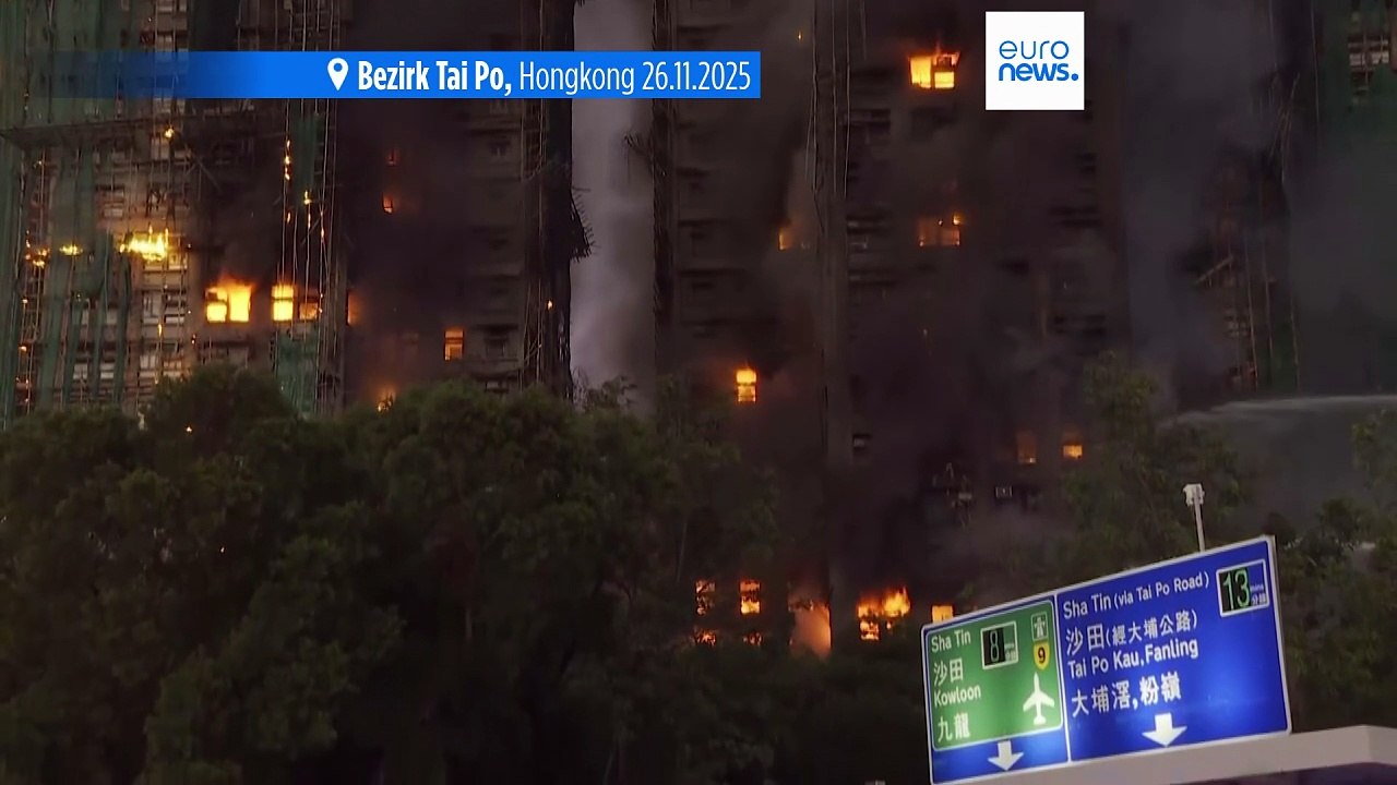 Verheerender Brand in Hongkonger Wohnkomplex - mindestens 44 Tote