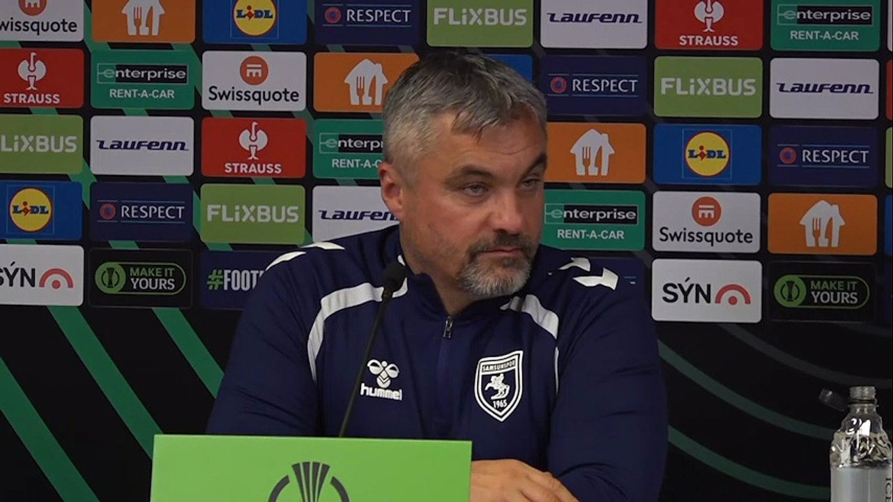 Samsunspor'da Thomas Reis: Çok iyi bir durumdayız