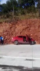 Accidente de tránsito en carretera hacia El Paraíso