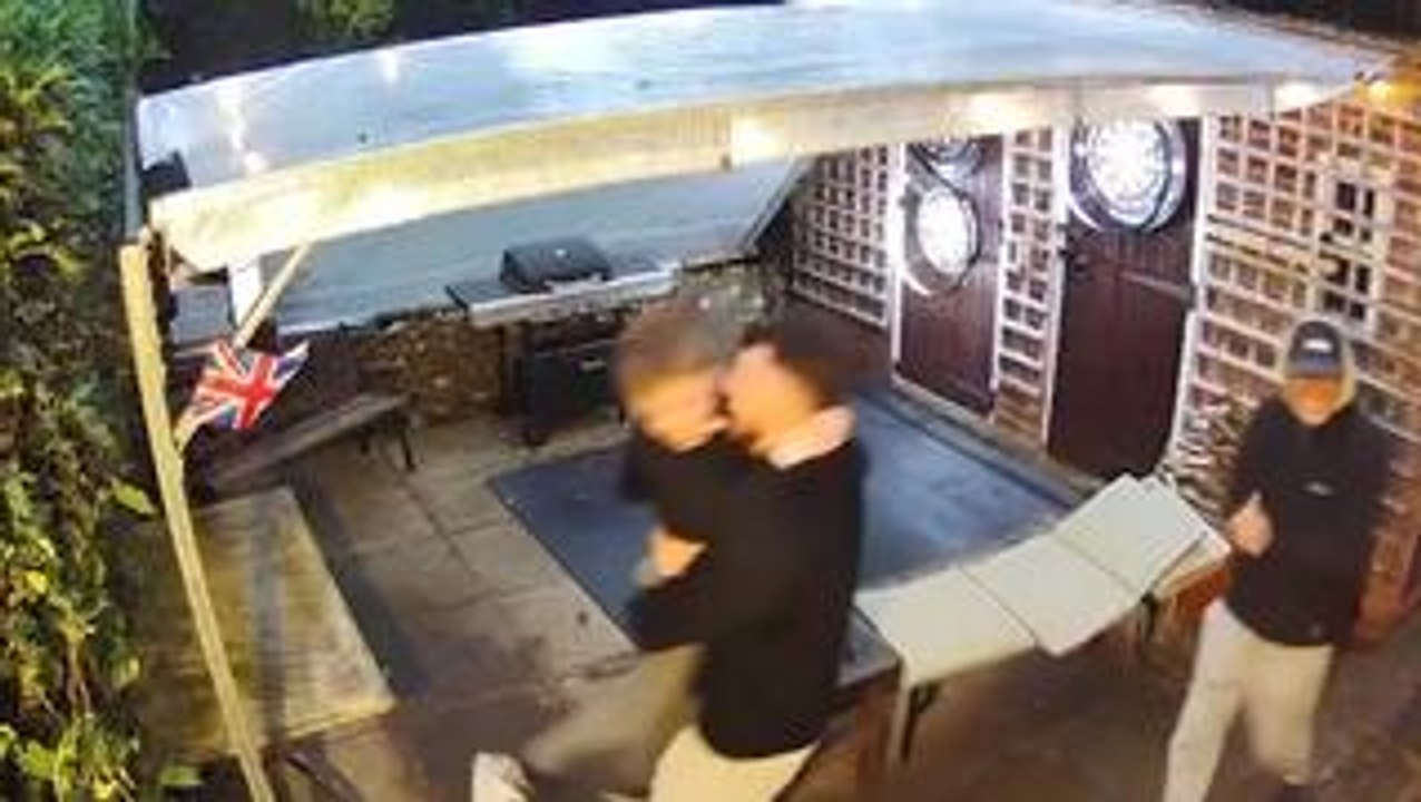 Kid Hits 180 With Dad