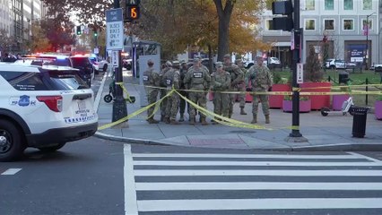 Heavy Law Enforcement Response After National Guard Members Shot in DC