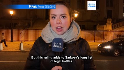 France's top court upholds ex-President Sarkozy's conviction for illegal campaign financing