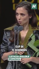 Leticia Dolera y su contundente mensaje a las empresas tecnológicas en los Premios Ondas