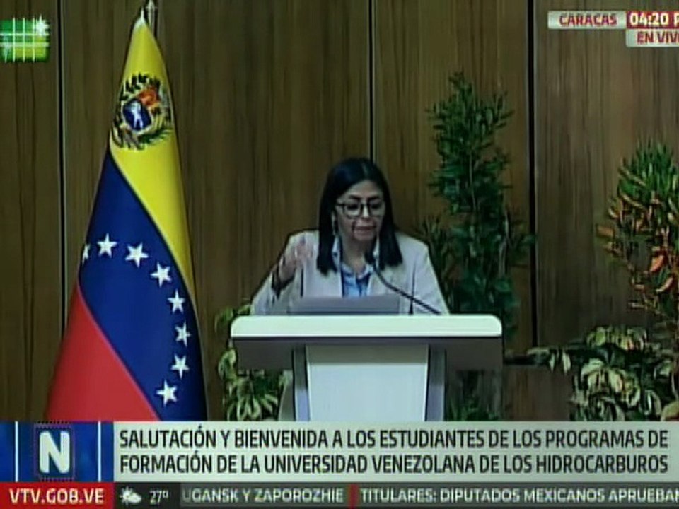 Vpdta. Rodríguez a Estados Unidos: El camino es el acuerdo comercial "Un barril, un barril se paga"