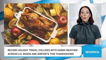 Record Holiday Travel Collides With Harsh Weather Across U.S. Roads And Airports This Thanksgiving