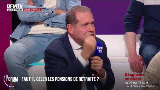 FORUM BFM - Gel des pensions de retraite: On est à un moment où il va bien falloir tout mettre sur la table , assure Max Brisson, sénateur LR