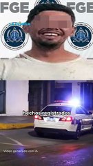 Sonriente ladrón va a proceso por robar una patrulla y chocar durante la fuga