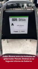 Julión Álvarez es uno de los invitados en el Segundo Informe de Gobierno de Manolo Jiménez