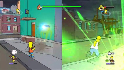 The Simpsons Game online multiplayer - ps3