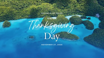 Thanksgiving in The Republic of Palau: Bridging Tradition and Future