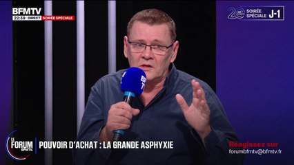 FORUM BFM - Pouvoir d'achat: "Le 10 du mois, il me reste 81 euros", déclare Yanis, aide-soignant