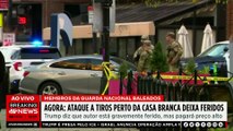 Ataque a tiros perto da Casa Branca deixa membros da Guarda Nacional feridos