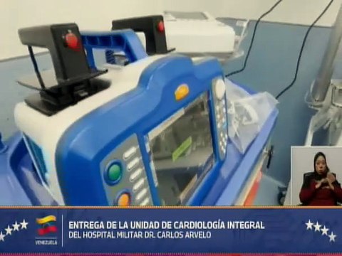 Jefe de Estado entrega rehabilitada la Unidad Cardiológica del Hospital Militar Dr. Carlos Arvelo