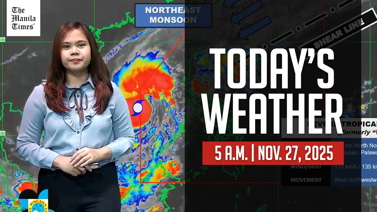 Today's Weather, 5 A.M. | Nov. 27, 2025