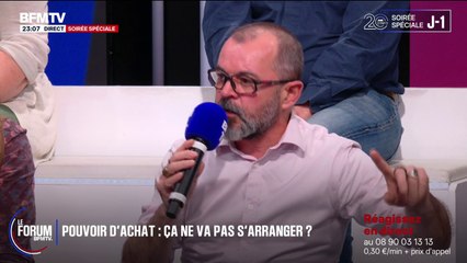FORUM BFM - Agriculture, énergies... Pour Yann, chargé de projet dans une multinationale aéroportuaire, "le problème, c'est toujours les intermédiaires"
