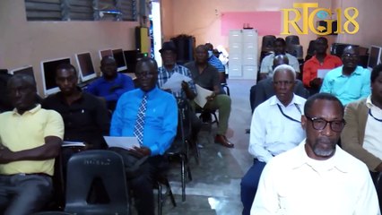 Nan okasyon 5èm anivèsè SIENHA dirijan yo fè yon konferans deba.